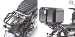 Topcase carrier for MONOKEY® cases, without plate