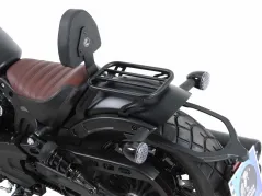 Drivers backrest- black for Indian Scout Bobber / Sixty / Twenty (2017-)