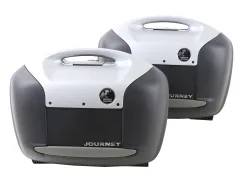 Journey 42 side case set right/left silver