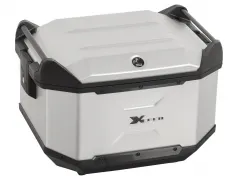 Xceed top case 45 ltr. - silver