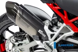 Protection on the silencer matt (Akrapovic muffler) Multistrada V4