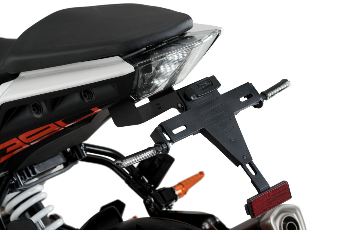 ktm duke 390 license plate holder