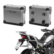 ZEGA Pro pannier system for Honda XL750 Transalp Volume 31/31, Pannier rack colour Silver, Colour Alu Natural