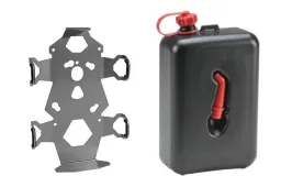 ZEGA Pro/ZEGA Mundo accessory holder set, canister holder incl. oil canister Touratech 2 litres