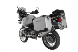 ZEGA Pro Aluminium pannier system "And-S" 38/45 ltr with stainless steel rack for BMW R1150GS/R1150GS Adventure/R1100GS/R850GS