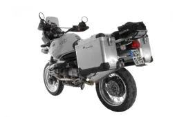 ZEGA Pro Aluminium pannier system 38/45 ltr with stainless steel rack for BMW R1150GS/R1150GS Adventure/R1100GS/R850GS