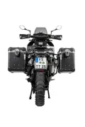 ZEGA Evo aluminium pannier system for Husqvarna Norden 901, KTM 890 Adventure/ 890 Adventure R/ 790 Adventure / 790 Adventure R       Volume 38/45, Pannier rack colour Silver, Colour And-S