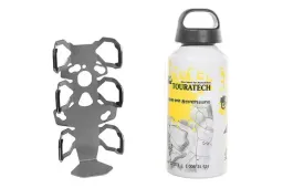 ZEGA Pro/ZEGA Mundo accessory holder "bottle holder" single with Touratech aluminum bottle 0.6 litres