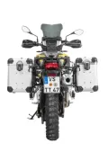 ZEGA Evo aluminium pannier system for F900GS Adventure, F850GS/ Adventure, F800GS(2024-), F750GS ZEGA Evo aluminium pannier system "And-S" 31/38 litres with stainless steel rack for BMW F850GS/ F850GS Adventure/ F750GS        Volume 38/45, Pannier ra