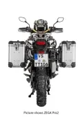 ZEGA Pro aluminium pannier system for Honda CRF1000L Africa Twin  (2015-2017)   Volume 31/38, Pannier rack colour Black, Colour And-Black