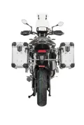 ZEGA Evo aluminium pannier system for Triumph Tiger 900 Volume 31/38, Pannier rack colour Black, Colour And-S