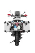 ZEGA Evo X special system for BMW R1200GS up to 2012/ BMW R1200GS Adventure up to 2013   Volume 45/45, Pannier rack colour Silver, Colour And-S