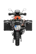 ZEGA Evo X special system for KTM 1050 Adventure/ 1090 Adventure/ 1290 Super Adventure/ 1190 Adventure/ 1190 Adventure R        Volume 45/45, Pannier rack colour Silver, Colour And-Black