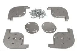 Adapter plate set ZEGA Pro, ZEGA Mundo (for 2 cases)