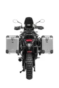 ZEGA Pro aluminium pannier system for Triumph Tiger 900          Volume 38/45, Pannier rack colour Silver, Colour Alu Natural