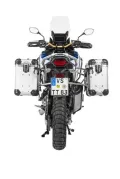 ZEGA Evo aluminium pannier system for Honda CRF1100L Africa Twin (2022-) / Adventure Sports   Volume 38/45, Pannier rack colour Black, Colour black