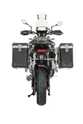 ZEGA Pro aluminium pannier system for Triumph Tiger 900       Volume 38/45, Pannier rack colour Black, Colour Alu Natural