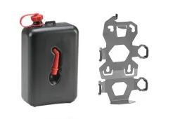 ZEGA Pro2 accessory holder set, canister holder incl. oil canister Touratech 2 litres