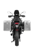 ZEGA Mundo aluminium pannier system for Triumph Tiger 900    Volume 38/45, Pannier rack colour Silver, Colour Alu Natural