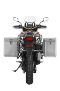 ZEGA Mundo aluminium pannier system for Honda CRF1000L Africa Twin (2015-2017) ZEGA Mundo aluminium pannier system 31/38 litres with stainless steel rack for Honda CRF1000L Africa Twin (2015-2017)    Volume 38/45, Pannier rack colour Silver, Colour A