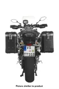 ZEGA Pro aluminium pannier system "And-Black" 31/31 litres with stainless steel rack black for Yamaha MT-09 Tracer (2015-2017)