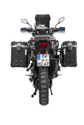 ZEGA Evo aluminium pannier system for Honda CRF1000L Africa Twin (2015-2017) ZEGA Evo aluminium pannier system "And-S" 31/38 litres with stainless steel rack for Honda CRF1000L Africa Twin (2015-2017)     Volume 38/45, Pannier rack colour Black, Colo