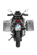 ZEGA Mundo aluminium pannier system for Honda CRF1100L Africa Twin (-2021)    Volume 38/45, Pannier rack colour Silver, Colour Alu Natural